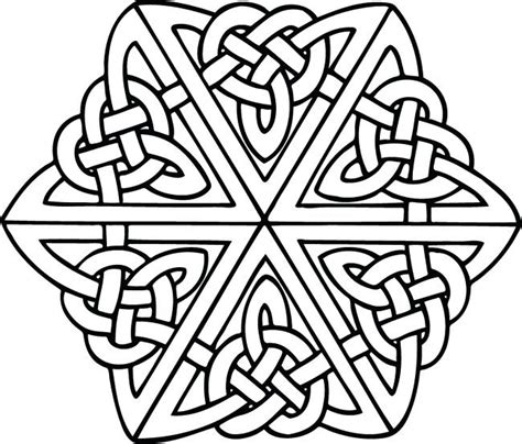 celtic knot coloring pages  adults  getcoloringscom