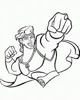 Hercules Disney Panic sketch template
