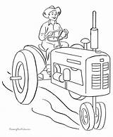 Coloring Tractor Print Pages Popular sketch template