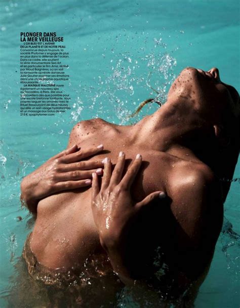 Candice Swanepoel Nude In Madame Figaro Magazine By David
