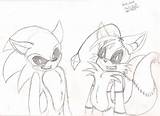 Exe Tails Knuckles Hedgehog sketch template