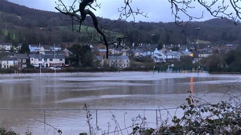 in pictures storm dennis brings flooding to wales bbc news