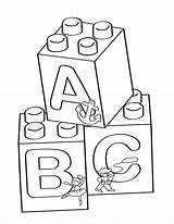 Coloring Lego Blocks Pages Block Printable Letter Abc Brick Alphabet Duplo Color Coloringhome Print Letters Drawing Sheknows Sheets Toy Getcolorings sketch template