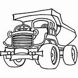 Coloring Pages Truck Little Blue Open sketch template