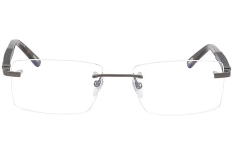 chopard men s rimless eyeglasses vchb73 vch b73 full rim optical frame