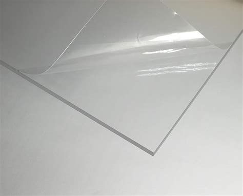 Cast Clear Acrylic Sheet 1 8 Inch Thick Plexiglass Sheet Hard Plastic