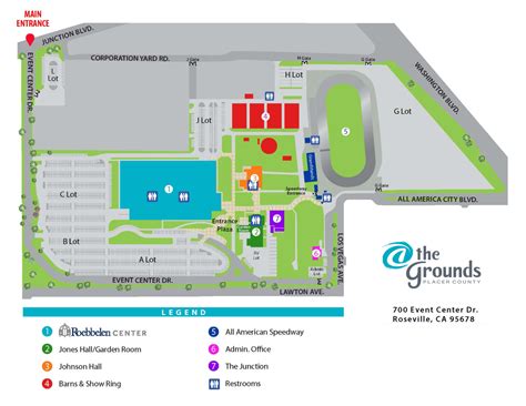 atthe grounds site map