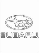 Subaru Wrx sketch template