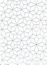 Coloring Geometric Pages Tessellations Line Drawing Popular Getdrawings sketch template