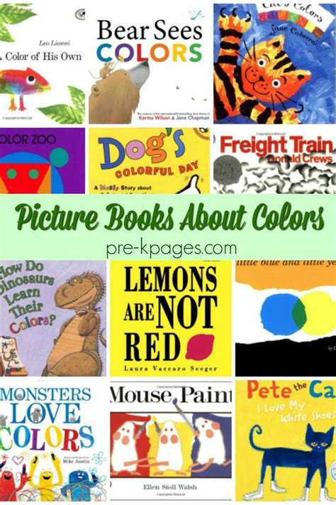 picture books  colors  preschoolers pre  pages preschool
