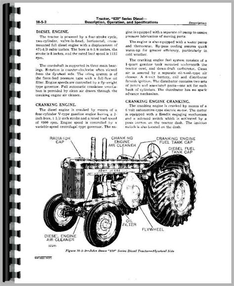 john deere  tractor service manual