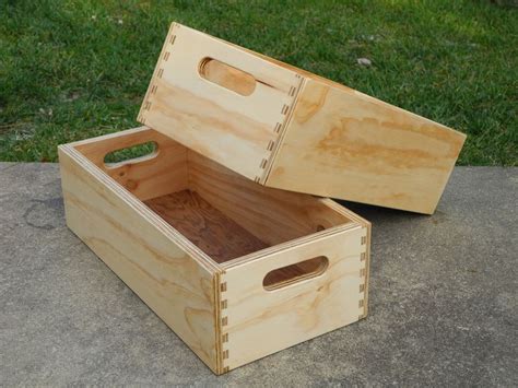 plywood box  diy wood box plywood projects beginner