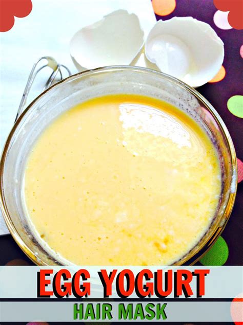 egg and yogurt hair mask recipe for strong long hair