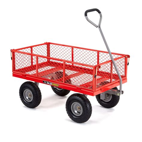 Buy Gorilla Cart 800 Pound Capacity Heavy Duty Durable Steel Mesh