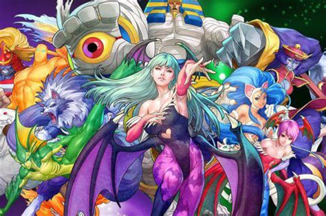 Darkstalkers New Game Teased Morrigan And Felicia To