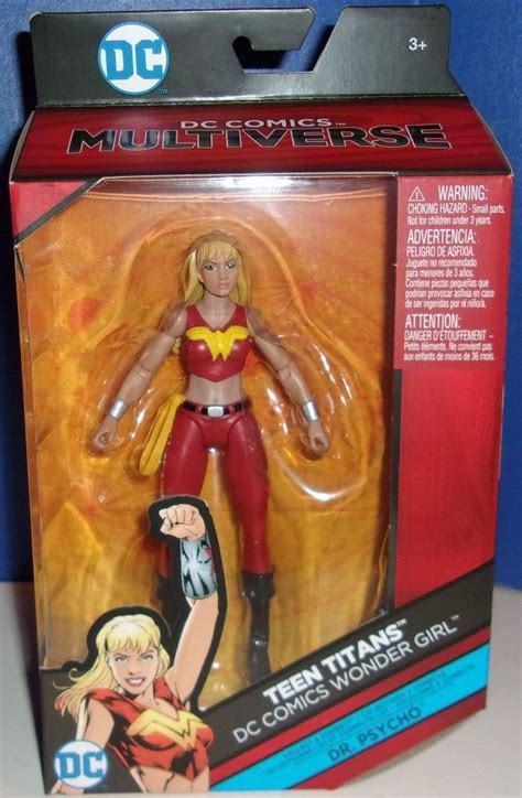 Dc Comics Multiverse Wonder Girl Action Figure Dr Psycho Series Wave