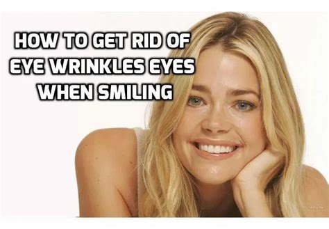 rid  wrinkles  eyes  smiling anti aging