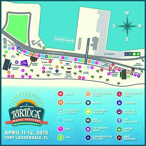 tortuga  festival grounds map south florida country