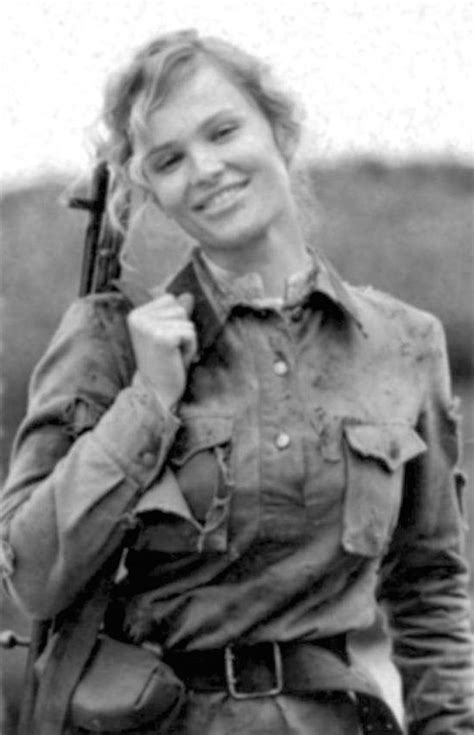Russian Sniper Female Soldier Badass Women World War