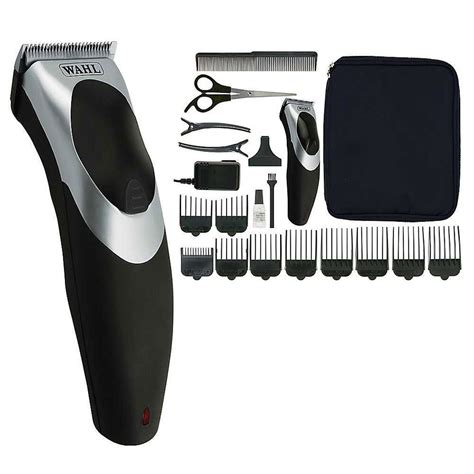 wahl   clip  rinse cordcordless rechargeable hair cutting clipper kit ebay