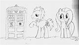 Whooves Fluttershy sketch template