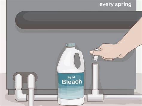 vinegar  bleach  clean ac drain  drain  primagemorg