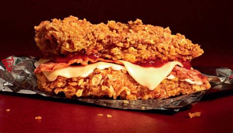 kfc launch the first ever zinger double down in the uk sick chirpse