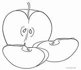 Apfel Manzanas Malvorlagen Manzana Cool2bkids Druckbare Kostenlos Ausdrucken Preschool sketch template