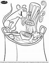 Ratatouille Pages Coloriage Remy Coloriages Colorier Ludinet Coloringlibrary Childs Motor sketch template