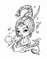 Scorpio Zodiac Deviantart Coloring Pages Jadedragonne Dragonne Jade Signs Drawings Skorpion Girl Astrology Adult Visit Scorpion Colouring Cutie Escorpio Pattern sketch template