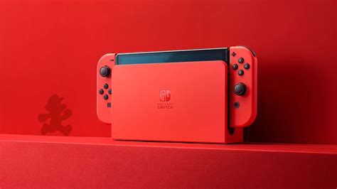 nintendo switch oled model mario red edition announced   order  shouts