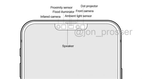 iphone    smaller display notch suggest  schematics