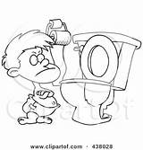 Toilet Cartoon Outline Potty Clip Stubborn Toddler Standing Folded Arms His Clipart Toonaday Using Illustration Royalty Rf Boy Leishman Ron sketch template