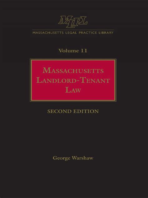 landlord and tenant law book