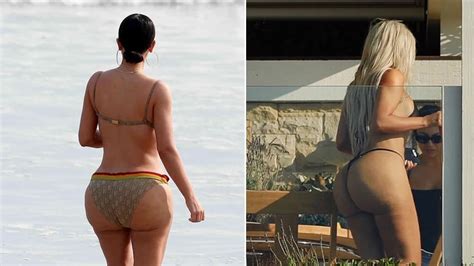 Tras Las Críticas Kim Kardashian Reapareció En La Playa Con Un