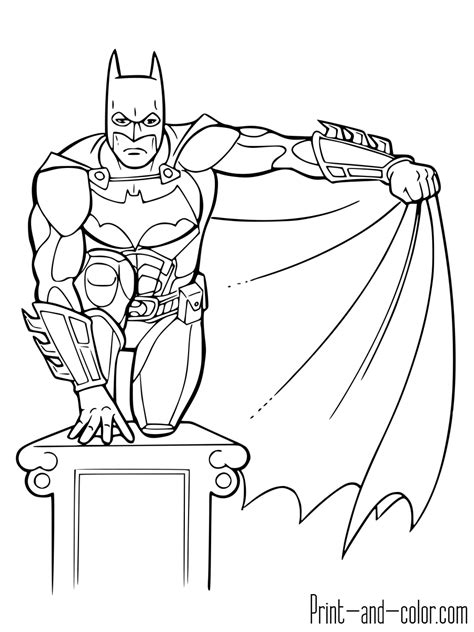 batman coloring pages print  colorcom