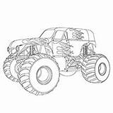 Destruction Coloring Designlooter Maximum Monster Truck Pages sketch template