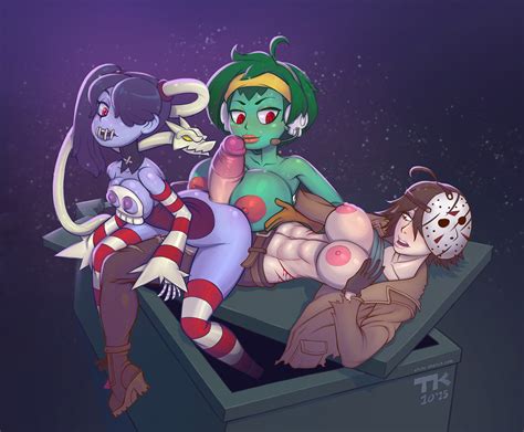 1706342 Friday The 13th Jason Voorhees Rottytops Rule 63 Shantae