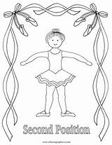 Coloring Pages Ballet Position Dance 2nd Kids Positions Para Colorear Baby Second Clases First Sheets Dancers Imagenes Ballerina Dancing Colouring sketch template