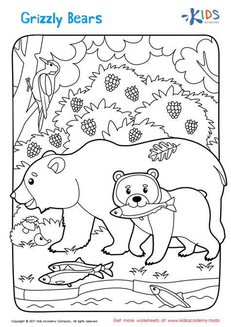 printable ecosystem coloring pages