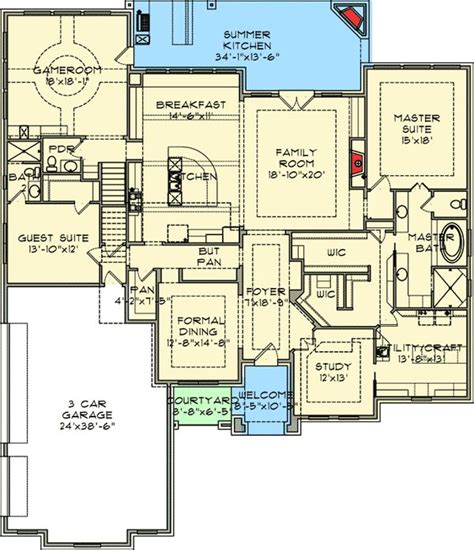 inspiration  house plan  butlers pantry
