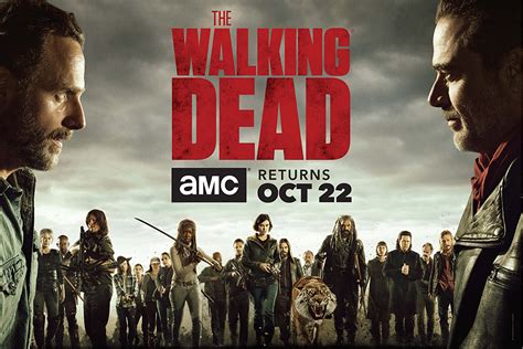 walking dead season  premiere date   poster revealed gamespot