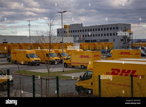 dhl warehouse  res stock photography  images alamy
