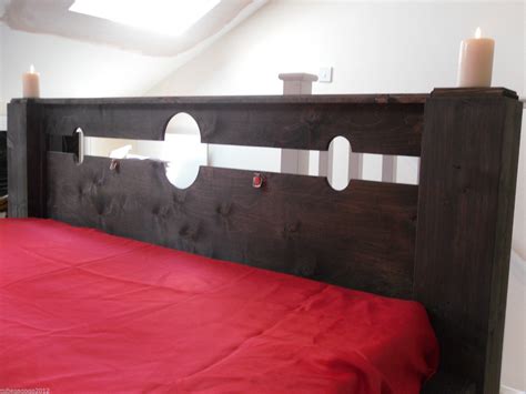 black sex bondage fetish chunky solid bed frame