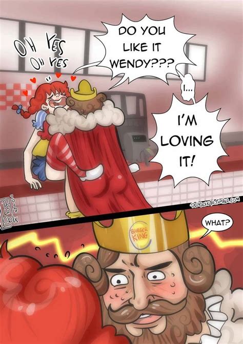 burger king wendys mcdonalds komiksy 4228985 funny sorted by position luscious