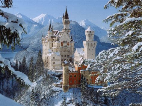 castle neuschwanstein  fairy tale castle   fairy tale king  bavaria germany