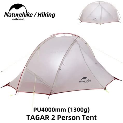 naturehike  camping tent single pole  person tent  nylon outdoor waterproof ultralight