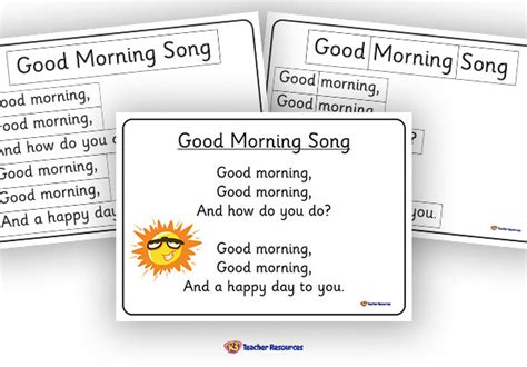 good morning song