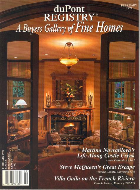 Dupont Registry A Buyers Gallery Of Fine Homes Magazine February 1999