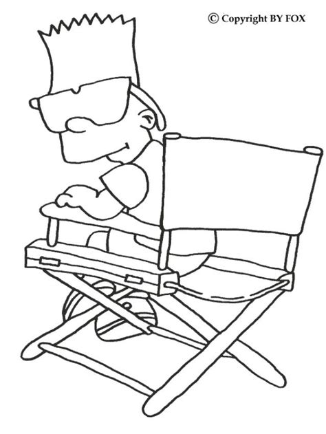Bart Simpson Coloring Pages Coloring Home